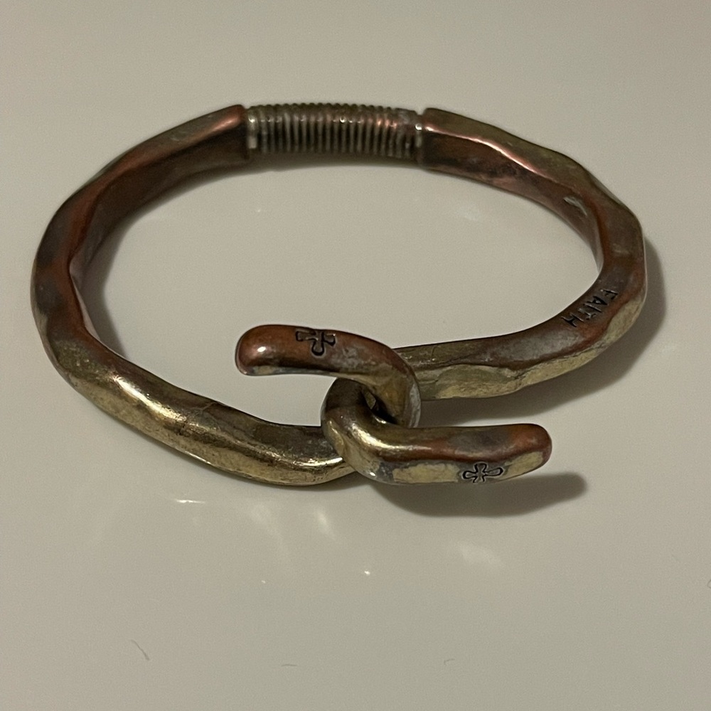 Vintage faith bracelet bought in Brazil